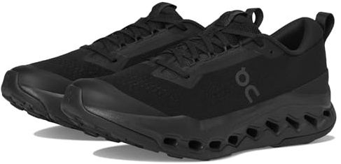 On Cloudsurfer Trail 2 Sneaker für Herren, Schwarz/Eclipse, 43 EU