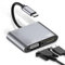 USB C to HDMI VGA Adapter,USB Type C to VGA HDMI Adapter Thunderbolt 3 VGA Adapter for MacBook Pro/iPad Pro/Air 2020 2019 2018,Dell XPS 13/15,Surface Pro, Galaxy S8/S9, Huawei P20