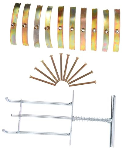 Kit con Supporto in Acciaio Riparazione Cassetta Elettrica 86 Tipo | Adattatore Scatola 503, per Interruttori e Prese, Uso Ufficio e Commerciale