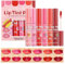 6 Farben Peel Off Lip Stain Set,Abziehbar Lippenkonturenstift Waterproof Tattoo Peel Off Lip Tint,Verschmiert Nicht und Hinterlässt Keine Flecken,Geeignet für Frauen,Atemberaubende Lippen zu Kreieren