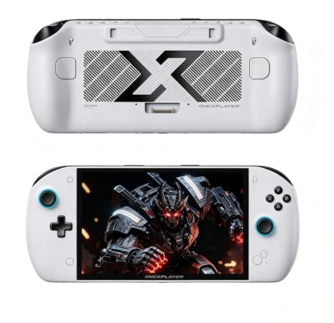 WEELIAO OneXFly APEX Gaming Handheld with AMD Ryzen AI Max+395 Processor Radeon 8060S GPU,8-inch Display Gaming PC in White with Protective Bag+eco Stand(48GB RAM+1TB SSD)
