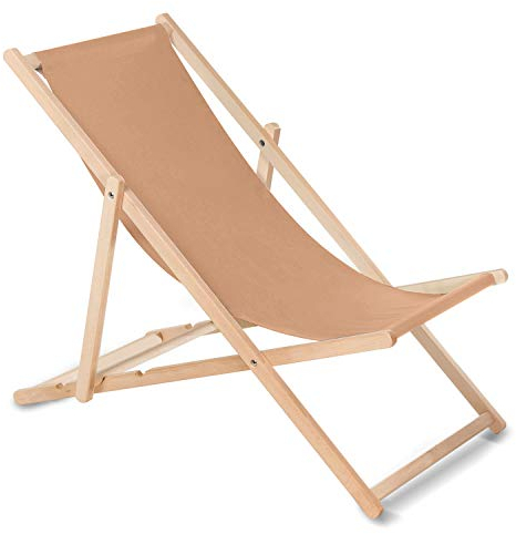 Greenblue Tumbona (Cafe Claro) Hecha de Madera de Haya, Disponible en 12 Colores, práctica, cómoda …