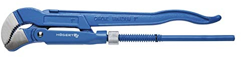 Secotec® Rohrzange TYP S 1 max. Ø 45 mm Eckrohrzange S-Maul Wasserrohrzange Wasserpumpenzange