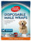 simple solution 11539-12p Einweg Windel für Rüden large mit Feuchtigkeitsanzeiger 12er Pack