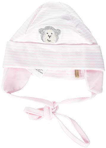 Bellybutton mother nature & me Unisex Baby Mütze Bindemütze 0007240, Gr. 39, Rosa (Bb Rose|Rose 2251)