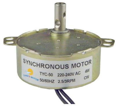 CHANCS TYC-50 Wechselstromsynchroner Getriebemotor 2.5-3RPM 4W CW eines Elektromotorlieferanten