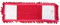 PAMEX - Recambio de mopa roja de 45 cm