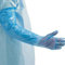 Long Arm Blue Polythene Gauntlets Pk100