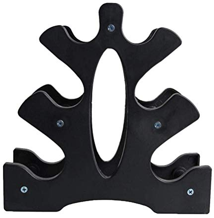 BESPORTBLE Dumbbell Stand Rack - Small Dumbbell Rack Dumbbell Weight Rack Storage, 3 Tier Hand Weight Tower Stand For Home Gym Organization