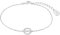 s.Oliver Armband 925 Sterling Silber Damen Armschmuck, mit Zirkonia synth., 17+3 cm, Silber, Infinity, Kommt in Schmuck Geschenk Box, 2032571