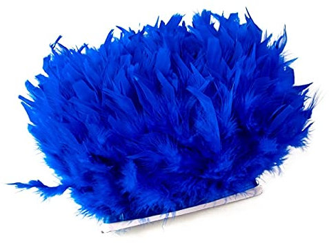 POIUL 1 Meter Flauschige Marabou Türkei Federn Trim Weiß Hochzeit Kleid Dekoration 15-20 cm Juju Hut Dekor Federn Großhandel