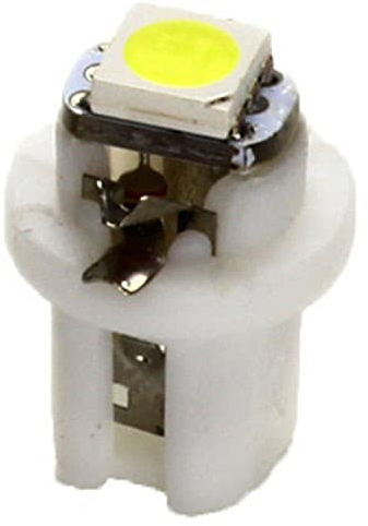 10 x B8.5d Tacho Beleuchtung LED 5050 SMD BAX10D high Power Warmweiß Umbauset Innenraum Innenraumbeleuchtung Instrumentenbeleuchtung Cockpit