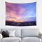 Allocs Schöner Sonnenuntergang bei Thailand, Wandbehang für Schlafzimmer, Wohnzimmer, Wohnheim, Heimdekoration, 73 x 94 cm