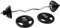 Equipped Gym - Olympic Ez Curl Bar With Plates. Barbell Weights Set Bundle With 37.5kg Cast Iron And Rubber Coated Tri Grip Weights. Gym Equipment For Home & Commercial Use For Both Men And Women