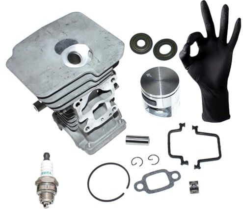 ICOOYO Kit cilindro pistone per Husqvarna 135 135E 140 140E 435 435E 440 440 Jonsered CS2240 McCulloch CS350 CS390 CS410 RedMax GZ381 Craftsman 358381800