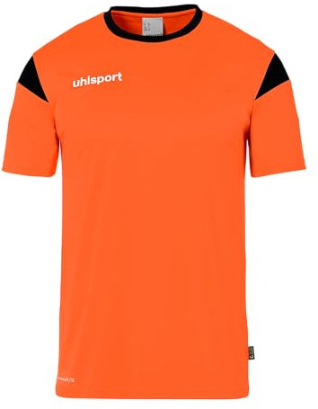uhlsport Unisex Squad 27 Kurzarm Trikot, Fluo Orange/Schwarz, XL EU