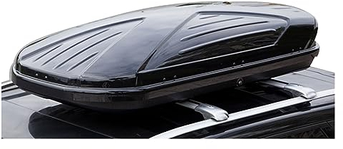 PRUJOY Dachbox, hohe Masse, universelle Auto-Dachboxen, ABS-Dachbox, Outdoor-Autodach-Aufbewahrungsbox, für Reisen (Other)