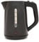 KitchenPerfected Quiet Boil Eco-Friendly Lightweight Cordless Kettle - 1100w, 1 cup boil, 1.0 Litre (4 cups), Removable Filter, Elderly, Hotels, B&B's - Black - E1571BK