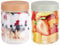 YUEYEE 2 Stück 600 ml Meal Prep Gläser Ideal für Meal Prep und Overnight Oats Gläser Praktische Meal Prep Boxen für Die Aufbewahrung,Marinieren und Vorbereitung von Mahlzeiten Mehrzweck Mason Jar