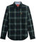 Superdry, T-Shirt L/S Cotton Lumberjack Shirt, M4010727A, Frontier Check Navy, S, Herren