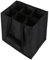 Duroecsain Sac de Transport 6 Bouteilles - Panier en Polyester 27 x 27 x 18 cm pour Bouteille de 1,5L - Rangement Eau Vin Bière - Lavable en Machine