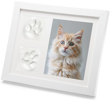 APOMOONS Pfotenabdruck Set Hund,Pfotenabdruck Set Katze Hundepfoten Abdruck Machen GedenkstäTten & Bestattungen für Hunde Abdruckset Baby Pfoten Abdruck Set FußAbdruck Set Baby Baby Fussabdruck Set