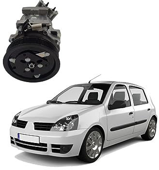 Compresor De Aire Acondicionado Compatible Con Renault Clio 2 1998 1999 2000 2001 2002 2003 2004 ~ Compresor De Aire Acondicionado Automotriz