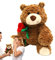 Orsacchiotto gigante per San , regalo romantico con cuore e sciarpa, per creare ricordi indimenticabili, peluche di alta qualità, ipoallergenico e morbido al