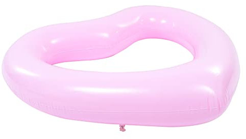 TOYANDONA Anneau de Natation d'amour Flotteur de Piscine transat Gonflable Flottant baignade Plage des balles Piscine gonflabe bouee Adulte bouée Anneau de Bain Rose flotteurs de Piscine PVC