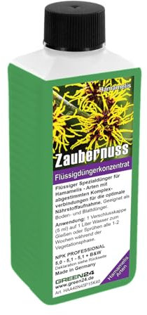 Zaubernuss-Dünger - Hamamelis mollis, japonica, virginiana, vernalis, ovalis - 250ml Super-Konzentrat