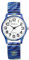 JewelryWe Damenuhr Boho Elastische Uhren: Bohemian Hippie Stil Van Gogh Sternenhimmel Sternennacht Analog Quarz Armbanduhr Damen Edelstahl Stretch Armband Lässige Uhr mit Zugarmband & großen Zahlen