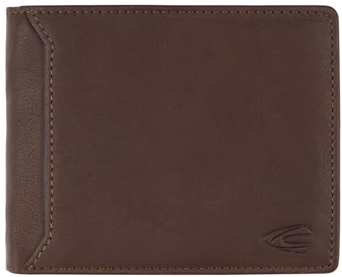 camel active Leder Geldbörse Ocean Horizontal Wallet Cognac braun