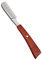 CRILSTYLEO Rasoir À Barbe Vintage Manch Bois Coupe Homme Manuel Rasage Homme Salon Coiffure