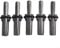 ZWEquipint 5 Stück 18 mm Keile Beton Stein Splitter Handwerkzeug, Chrom-Vanadium-Legierung Stahl Handwerkzeuge, zum Spalten von Hartstein, Granit, Marmor, Beton