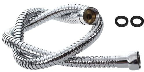 FutureHight Manguera flexible de acero inoxidable de 80 cm para baño y ducha de agua – Manguera de acero inoxidable de alta calidad para un uso duradero