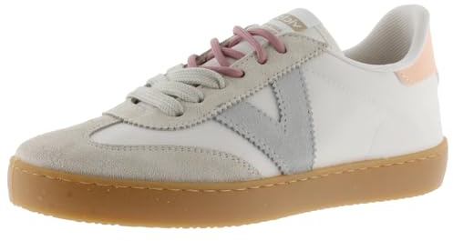 victoria Sneaker Berlin Ciclista 1126230 | Mehrfarbige Nylon & VelourslederEinsätzen & Sohle In Karamell für Damen