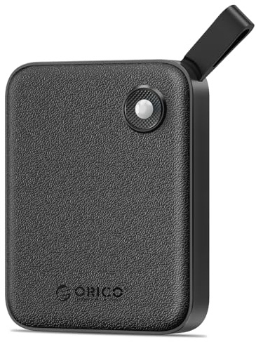 ORICO SSD Portatile Estremo 480GB, fino a 460 MB/s, SSD NVMe Portatile con cavo USB C 2 in 1 per iPhone 15/16/17, Mac, PC, Smartphone e Console di Gioco, B5Plus-VB