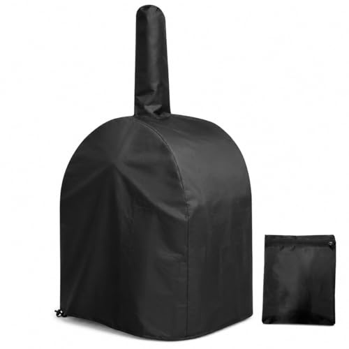 Housse de Four à Pizza pour Fontana Forni Capri 2026+, Housse Barbecue Exterieur Imperméable, Accessoire Four à Gaz/Bois Portable Jardin