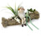 Small-Preis Tischdeko Zopf aus Stroh 28 cm mit Schaf Molly Handarbeit - Frühling - Ostern - 735