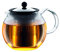 BODUM ASSAM Tea Press, Permanent Filter, Glass Handle, 1.5 L/51 oz - Shiny