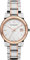 The City BU9105 - Orologio da polso da donna, in acciaio INOX, con quadrante con data, 34 mm, colore: oro rosa