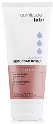 Cumlaude D42011G90 Lab Lubripiù - Limpiador Íntimo en Formato Óleo Leche que Combate la Sequedad Vulvar - 200 ml