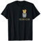 Tiger in der Brusttasche lustige sächsische Sprüche T-Shirt