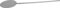 Pelle Pizza inox ronde à enfourner diamètre 40 cm - L2G