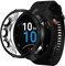 PaceBid Custodia Compatibile con Garmin Forerunner 245, Custodia Protettiva in TPU Trasparente a Custodia in Gomma Utrasottile ad Alta Definizione per Garmin Forerunner 245 -Nero