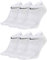 Nike Socken 6 Paar Sneakersocken Füßlinge Socken SX7683,6 Paar Weiss,34-38