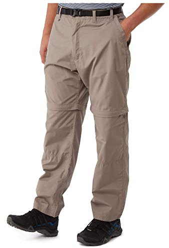 Craghoppers Herren Herren-wanderhose Kiwi Convertible Mit Wasserabweisender Wanderhose, Beach, 52 EU