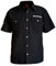Rammstein Herren Hemd mit kurzem Arm, Offizielles Band Merchandise Fan Shirt schwarz (3XL, Schwarz)