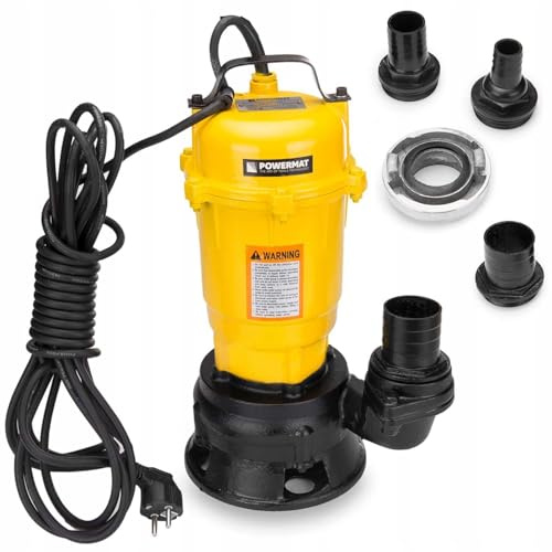 Powermat Pompe pour fosse septique avec broyeur PM-PDS-3000