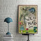 TNND Alice im Wunderland Poster We'Re All Mad Here Poster Vintage Alice Poster Alice Wall Alice Home Decor Metallschild Poster 20,3 x 30,5 cm